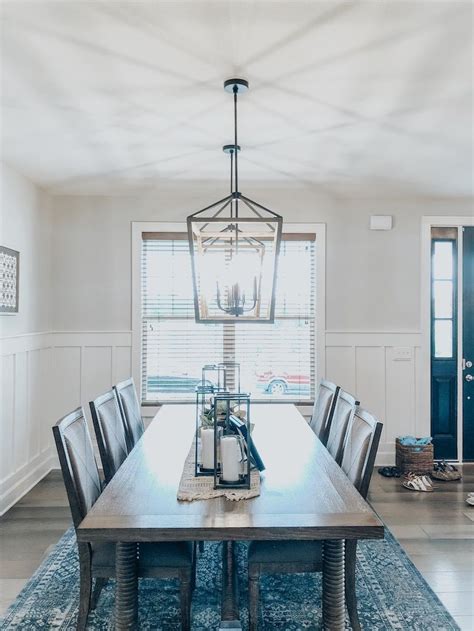 Modern Farmhouse Dining Room Chandelier