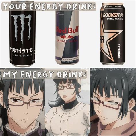 Pin By Maryssa Morales On Jujutsu Kaisen Rockstar Energy Drinks