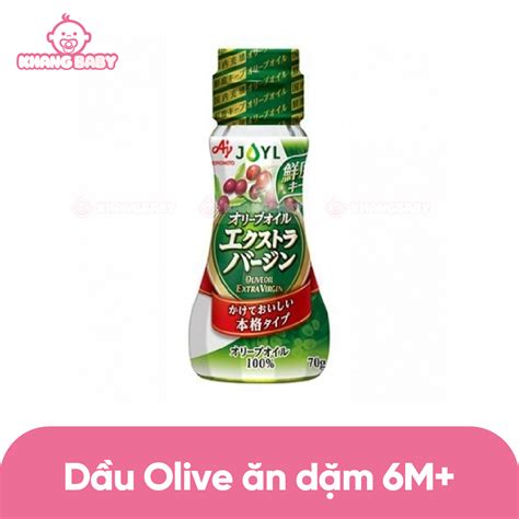 Dầu Olive ăn dặm Ajinomoto Nhật Shop KHANG BABY