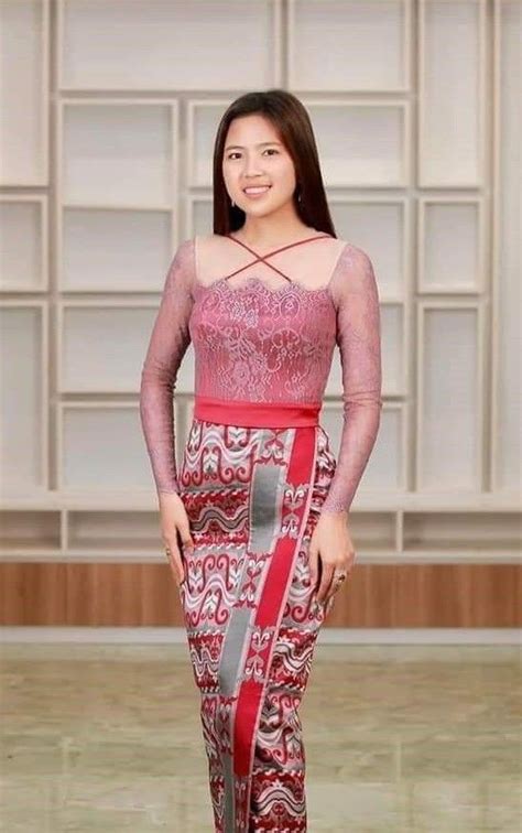 Myanmar Women Quick Outfits Dresses Vestidos Suits Dress Kleding