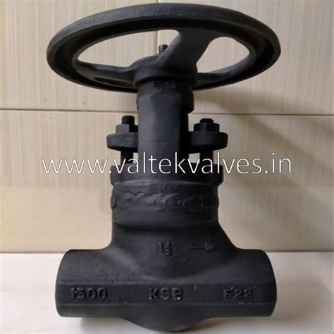 F22 Ksb Forged Steel Gate Valve End Connection Socket Weld Size 1 2