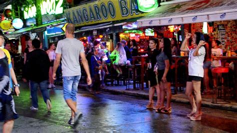 Bangla Road In Patong Beach Phuket Around Thailand Medium