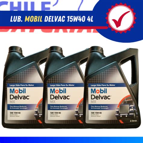 Mobil Delvac 15w40 4 Litros Chile Baterías