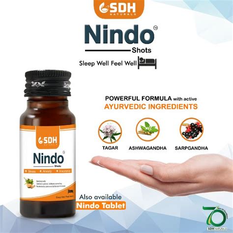 Buy Shree Dhanwantri Herbals Naturals Nindo Shots Ml Online At Best