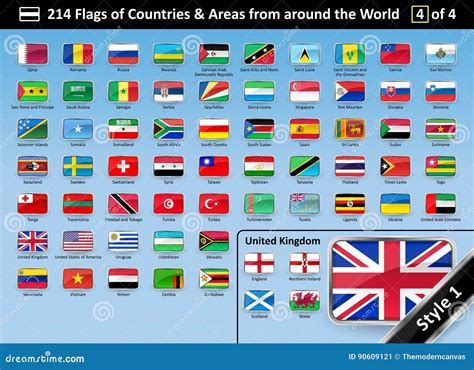 Flags Of Countries Around The World