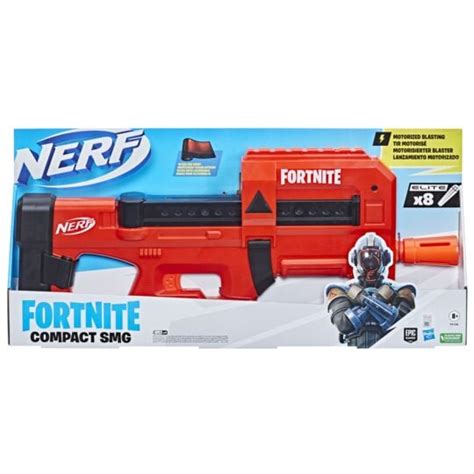 Pistolet fortnite compact smg NERF la boîte à Prix Carrefour