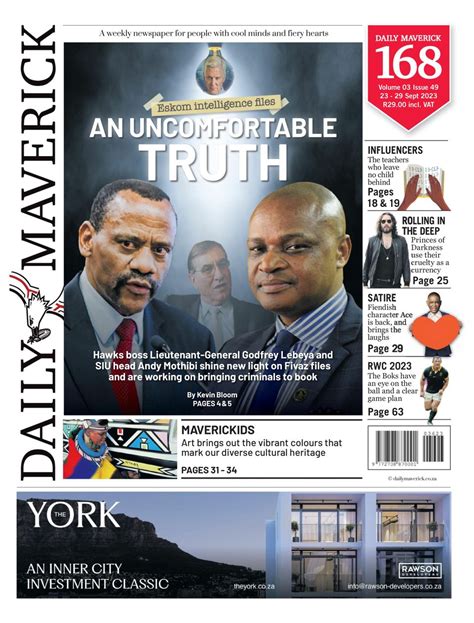 Daily Maverick September 23 2023 Newspaper Get Your Digital Subscription