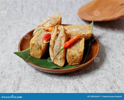 Meatball Tofu Or Tahu Bakso The Traditional Food Of Semarang