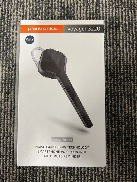 Plantronics Voyager 3200 Uc Discreet Bluetooth Headset System For Sale Online Ebay