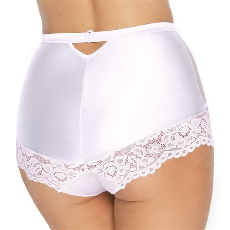 Lingerie F Minine Boxer Blanc En Dentelle Torfi Roza Lingerie