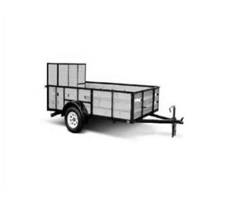 6' X 12' Single Axle Utility Trailer Plans Pdf - Etsy