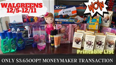 Walgreens Couponing Haul 12 5 12 11 Super Low OOP BEST COUPONING HAUL