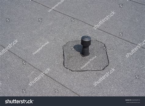 Roof Ventilation Aerator Flat Roof Ventilation Stock Photo