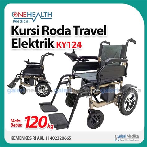 Jual Kursi Roda Travel Elektrik Onehealth Ky Electric Wheelchair