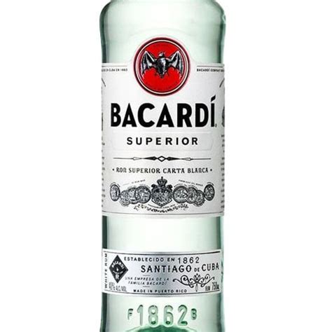 Bacardi Superior White Rum 750mL | OldGrogram