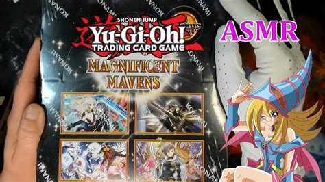 Asmr Yu Gi Oh Magnificent Mavens Box Display Opening Youtube