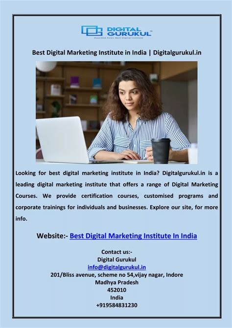 Ppt Best Digital Marketing Institute In India Digitalgurukul In