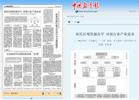 中国教育报：依托区域资源办学对接行业产业需求