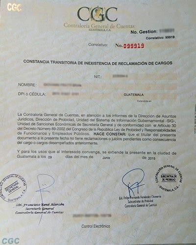 Requisitos Para Solicitar Un Finiquito En La Contraloría General De