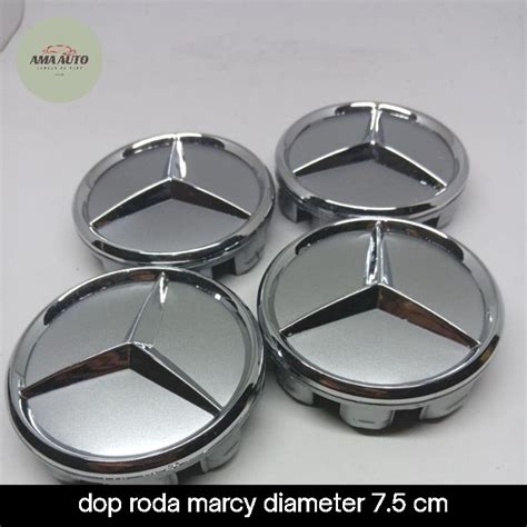 Jual Dop Roda Tutup As Roda Velg Mobil Mercy Mercedes Benz Diameter