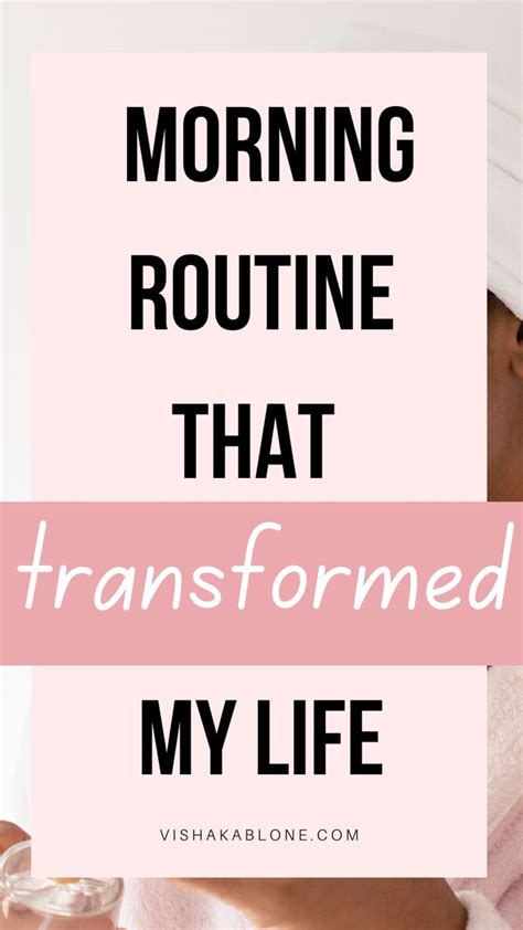 Morning routine that transformed my life