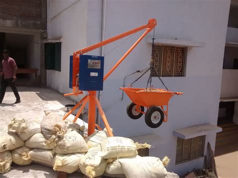 Mini Construction Crane, Capacity: 350 kg, Rs 62000 /piece KK Works