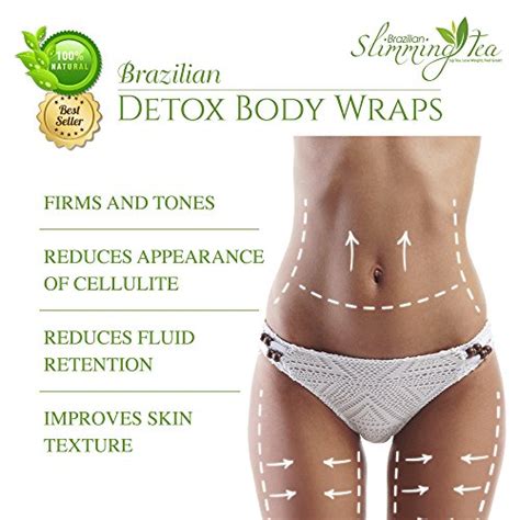 Detox Body Wrap For Weight Loss Brazilian Silky N Slim Volcanic Clay