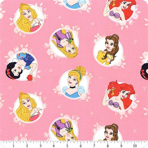 Disney Princess Classic Movie Poster Snow White Fabric Sleeping Beauty