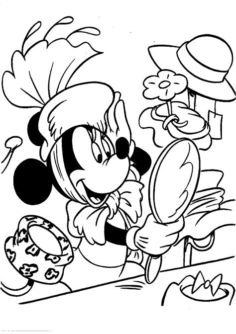 Minnie Para Colorir Vem Colorir