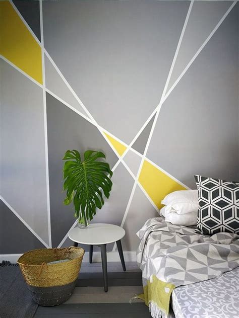 Paint Design On Bedroom Wall Ideas For Your Living Room