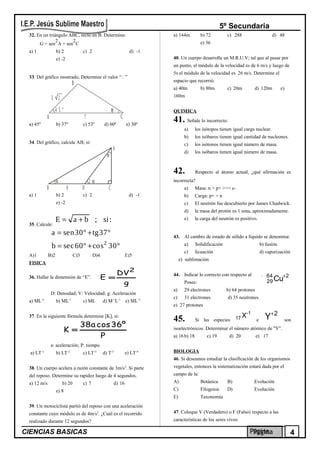 Modelo Examen Quincenal Pdf