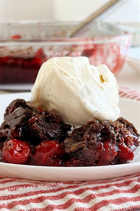 Chocolate Cherry Dump Cake Meatloaf And Melodrama