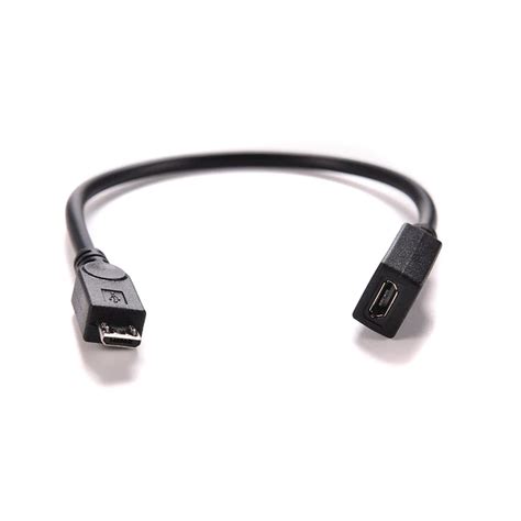 1pc High Speed Micro Usb 20 Type B Male To Female Extension Cable Pro Mf Extension Charging