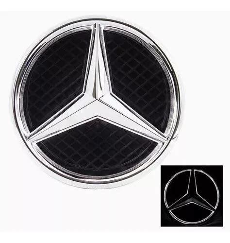 Emblema Led Iluminado Parilla Mercedes Benz A Cla C E Ml Meses Sin