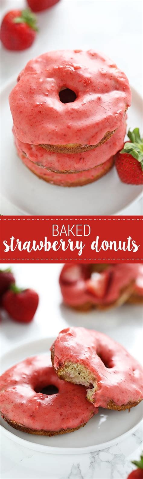 Strawberry Baked Donuts Handle The Heat