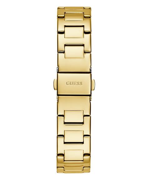 Guess Women S Analog Gold Tone Stainless Steel Watch 32mm Macy S