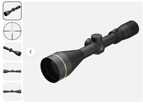 Leupold Vx Freedom X Inch Matte Black Hunt Plex Riflescope