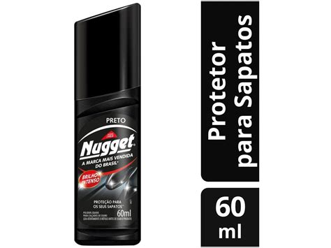 Polidor de Sapato de Couro Nugget Líquido Preto 60ml