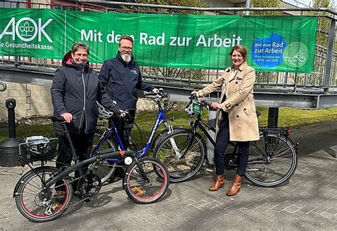 ADFC Und AOK Starten Aktion Mit Dem Rad Zur Arbeit ADFC Schleswig