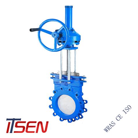 Lug Knife Gate Valve Bevel Gear Knife Gate Valve Knife Gate Valve Dn