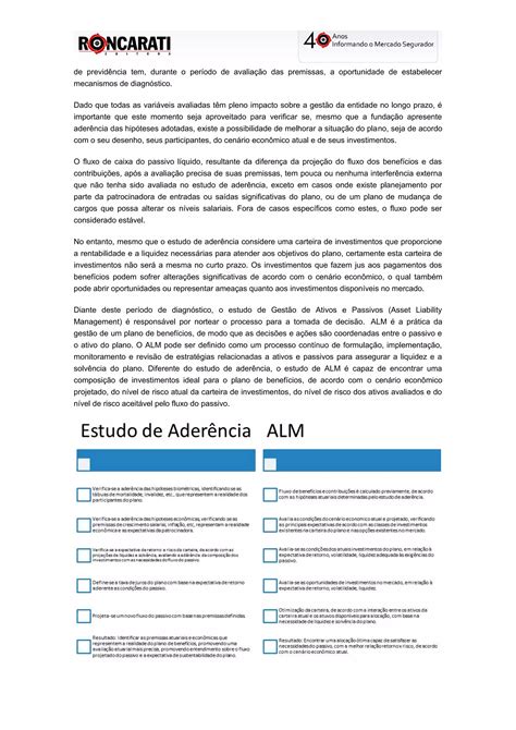 Mecanismos De Gest O De Ativos E Passivos Dos Fundos De Pens O Pdf