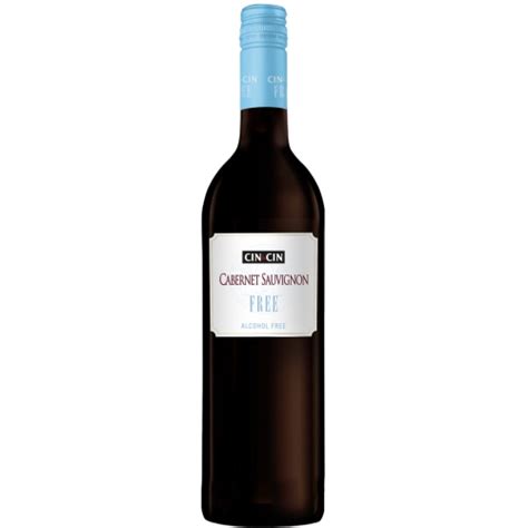 Cin Cin Free Cabernet Sauvignon Bezalkoholowe Czerwone Wino 0 75L 0