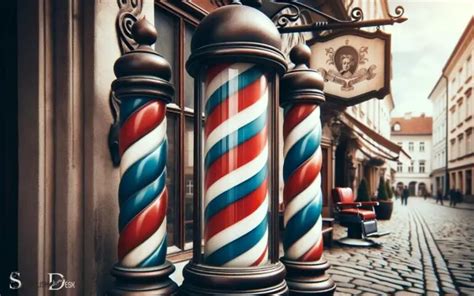 What Is The Symbolic Meaning Of The Barber Pole? Explain!