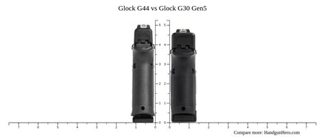 Glock G44 Vs Glock G30 Gen5 Size Comparison Handgun Hero