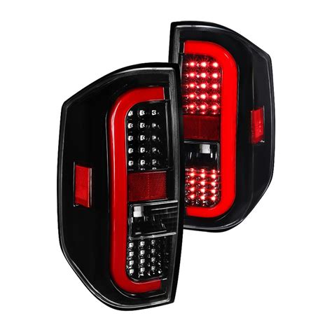 Led Sequential Tail Lights Glossy Black Toyota Tundra