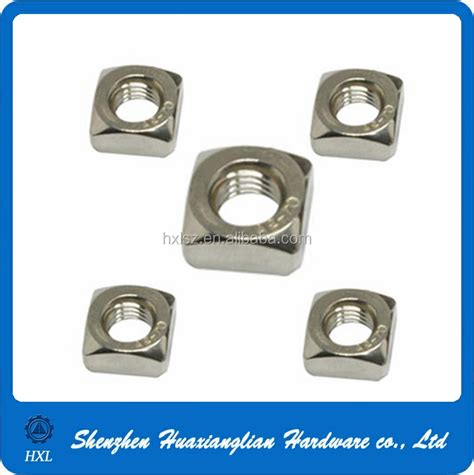 Din798 Din562 Din557 M2 M3 M4 M7 M8 M6 M5 Stainless Steel Thin Square