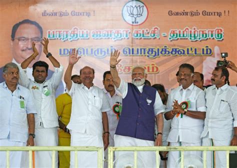 N Sathiya Moorthy Bjps Tn Gameplan Knock Aiadmk Out Of The Ring