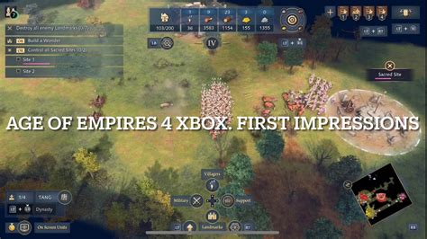 Age Of Empires 4 Xbox First Impressions Youtube