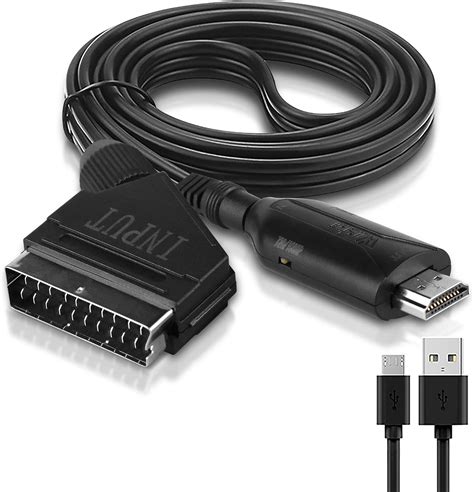 Scart Auf HDMI Konverter All In One SCART Zu HDMI Kabel Scart Auf