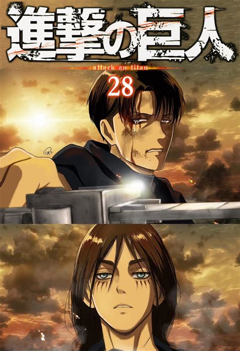 Volume 28 Cc Levi Vs Eren Art By Roredwarrior Rtitanfolk